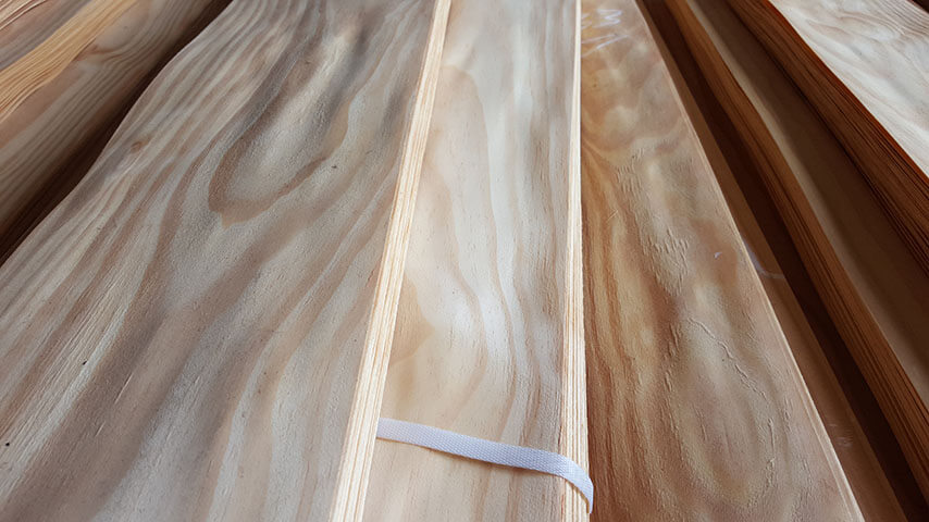 Chapa de madera de pino